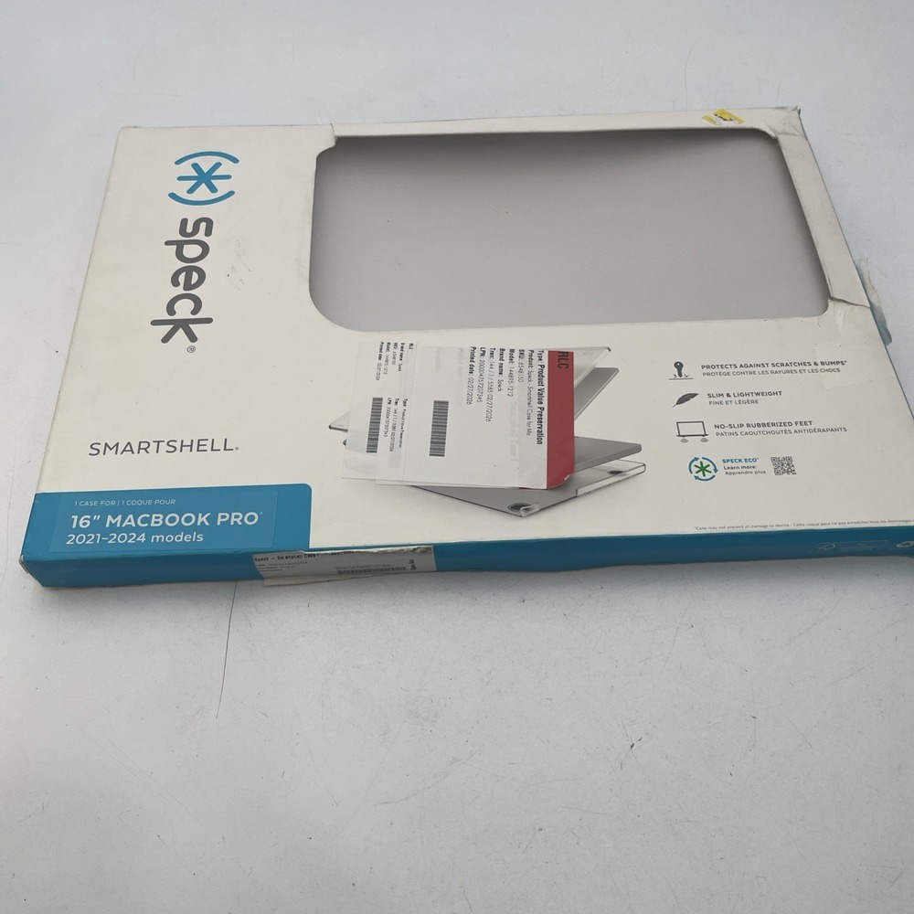Speck - Smartshell Case for Macbook Pro 16" M5/M4/M3/M2/M1 (2021-2026)-OPEN BOX